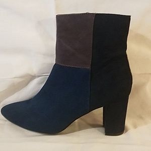 Rialto navy ankle boots